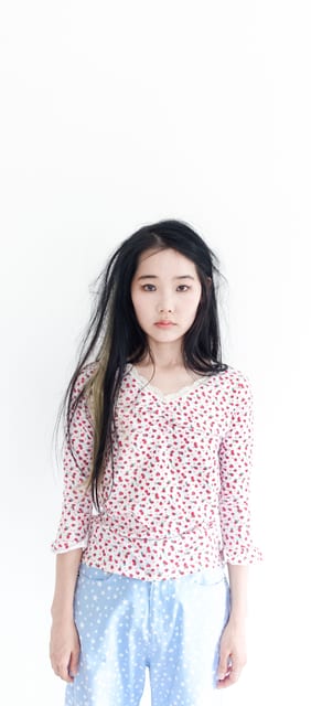 FEES little strawberry lace top ivory