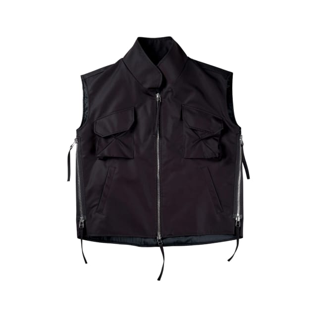 Darted Kalf Vest (Techno Violet)