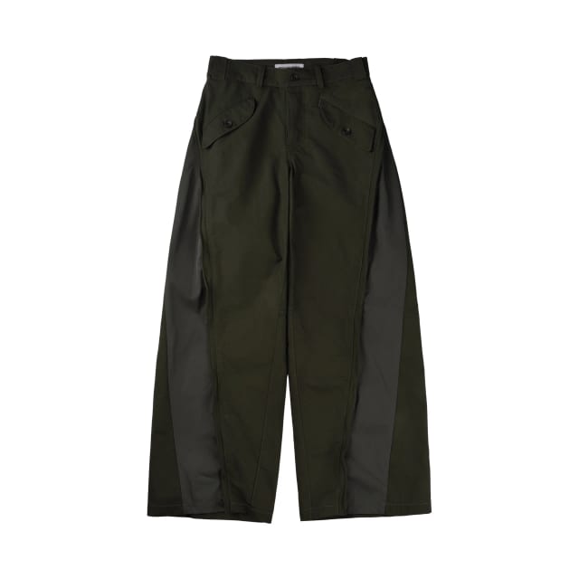 Kinarak Wired Trouser (Garment Dyed Military Green)