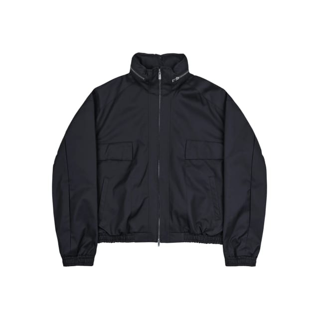 Reia Hooded Work Jacket (Carbon Black)