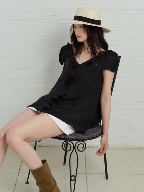 Petit Waving Blouse_2Color