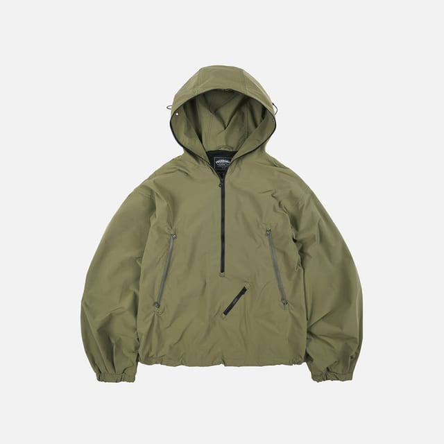 Micro ripstop anorak _ light olive