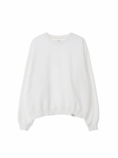 G CLASSIC WASHED SWEATSHIRTS (WHITE)