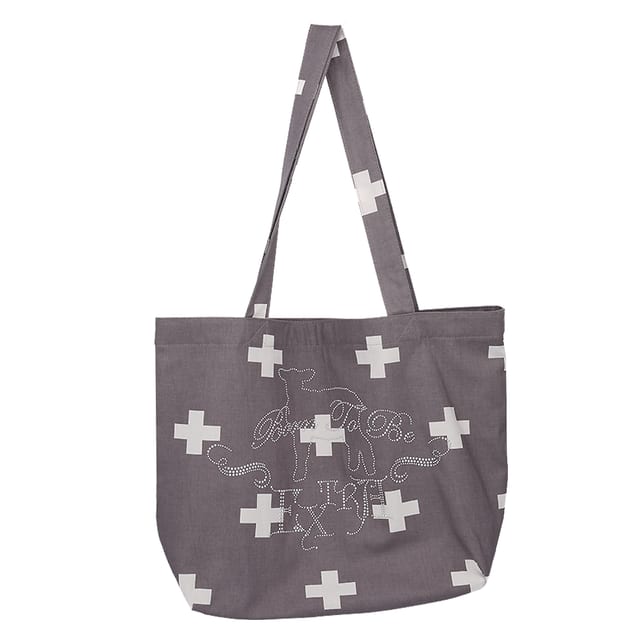 Born to Be Extra Bag- Grey