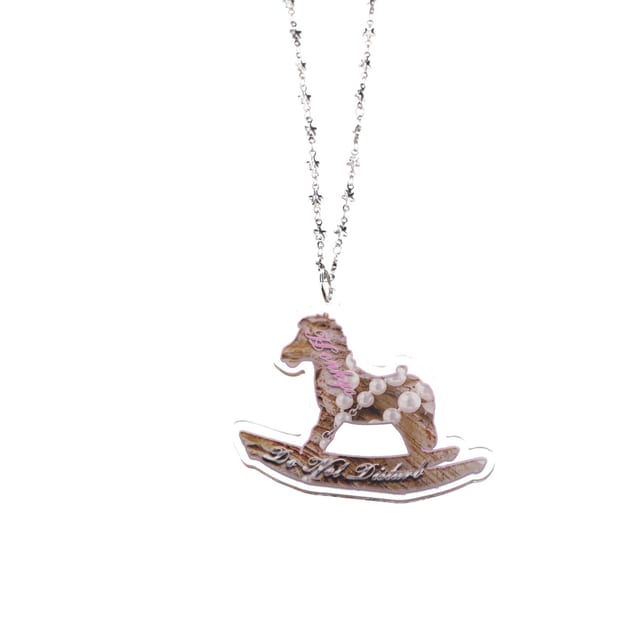 Horse For Hobby Long Necklace