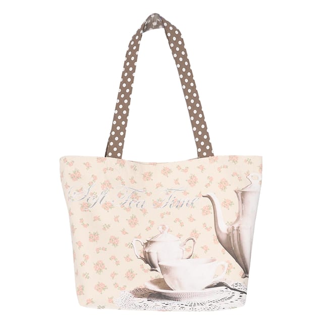 Soft Tea Time Tote Bag