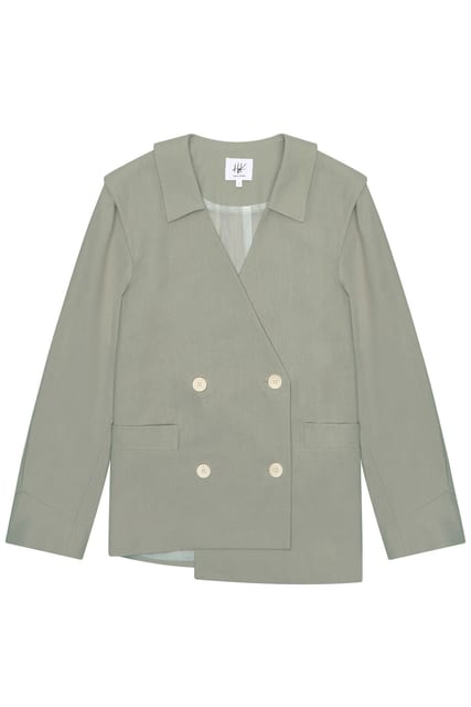 UNBALANCED JACKET-mint