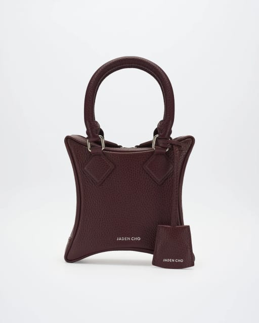 BURGUNDY HEELEE BAG