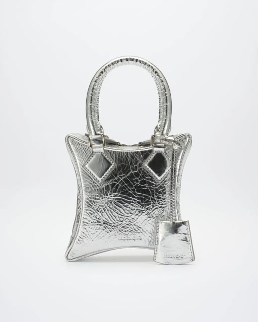 SILVER HEELEE BAG