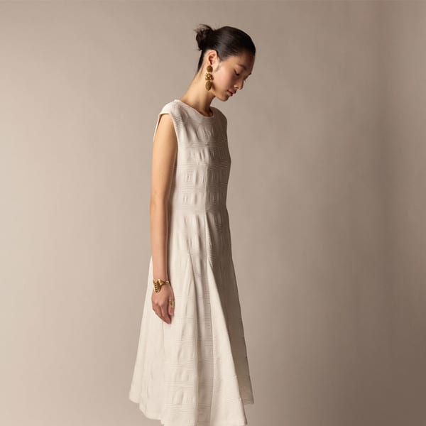 ARCHIVE DEADSTOCK COLLECTION(90s)-EVE FLARE DRESS
