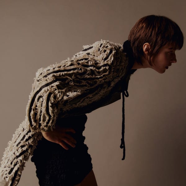 ARCHIVE HANDCRAFT COLLECTION-SLEVEDGE FRINGE JACKET