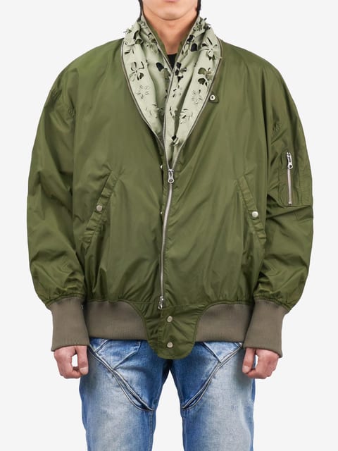 LASER-SLASHED BOMBER JACKET (프리 시즌오프, 30% OFF)