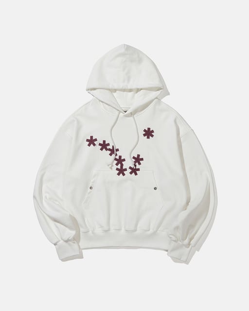 Dipper logo hoodie / OFF White