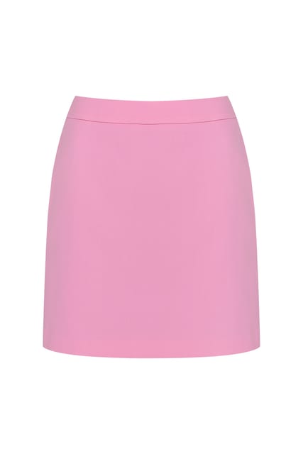 Wool mini skirt-2color
