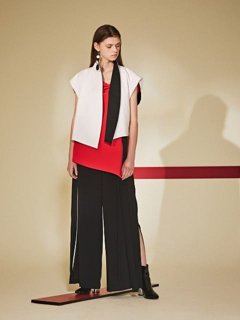 Side Seam Slit Pants