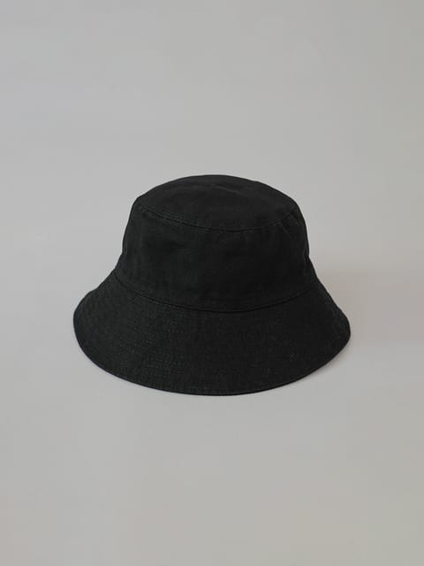 L'eau cotton hat_black