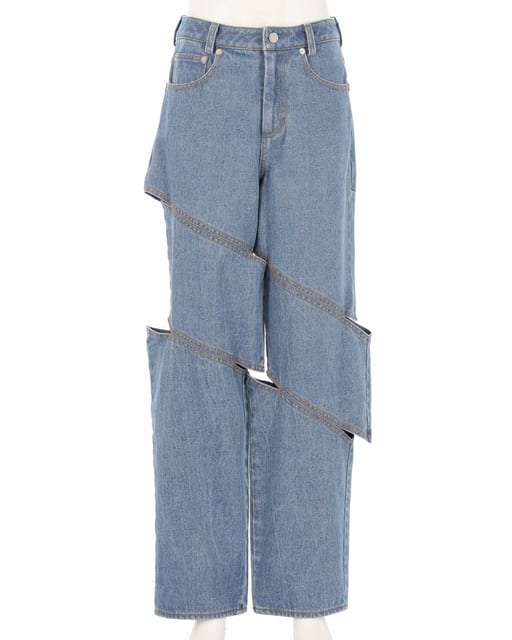 'DOUBLE SLASH' Jeans