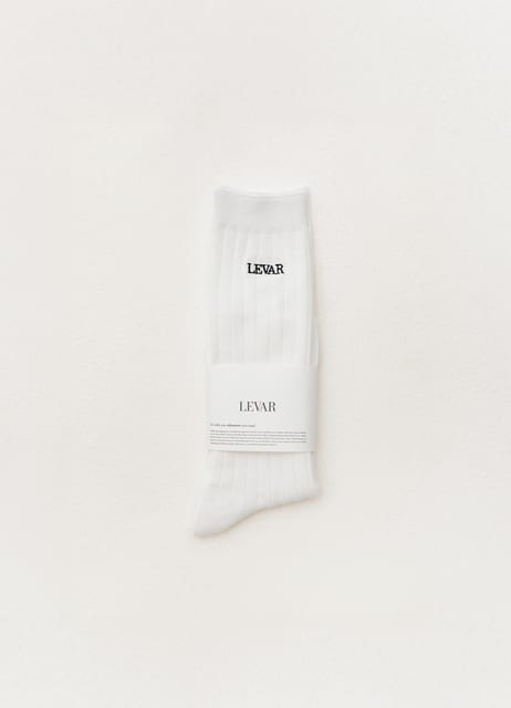 Levar Classic High Socks - Off White