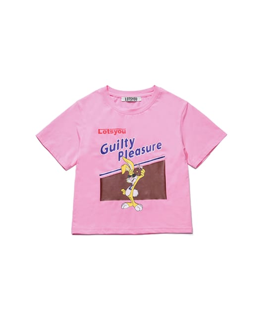 Chocolate Milk Guilty Pleasure Tee Pink