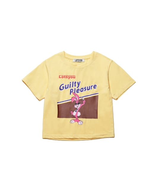 Chocolate Milk Guilty Pleasure Tee Yellow