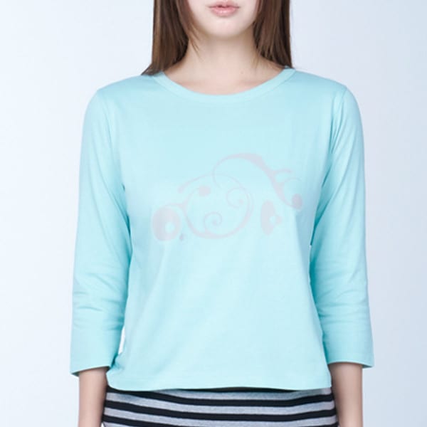 Drift flow 3/4 sleeve tee - MINT