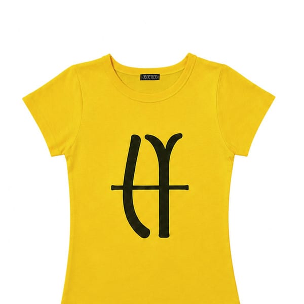 LYEX2 Graphic logo tee (yellow)