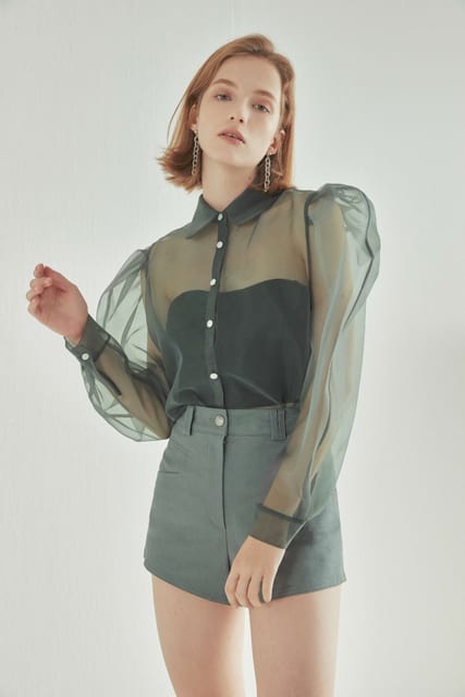 Cotton Trouser Shorts_Khaki