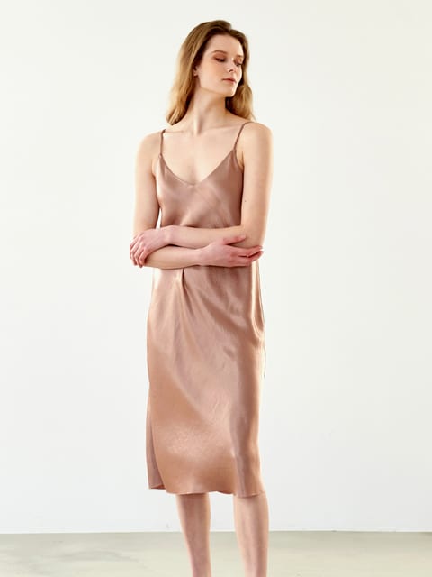 Fluid Dress - Pink