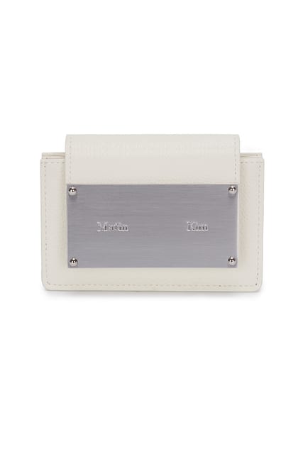 ACCORDION WALLET IN WHITE