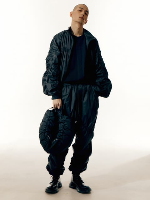 Super Light Wrinkled Track Jacket