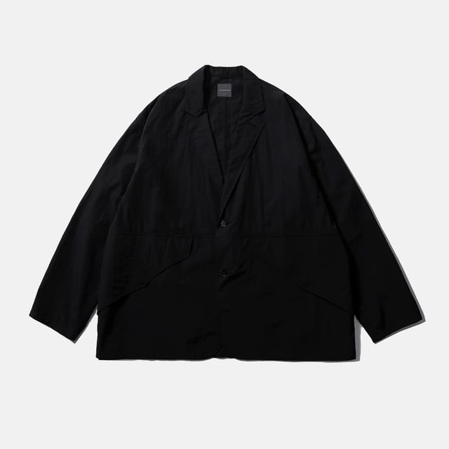 [SS22]WIDE SERVICE JACKET / BLACK NC