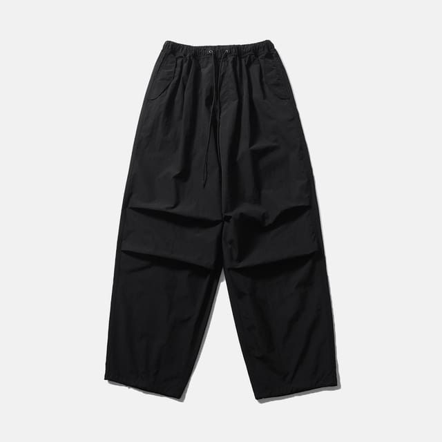 [SS22]WIDE SERVICE PANTS / BLACK NC