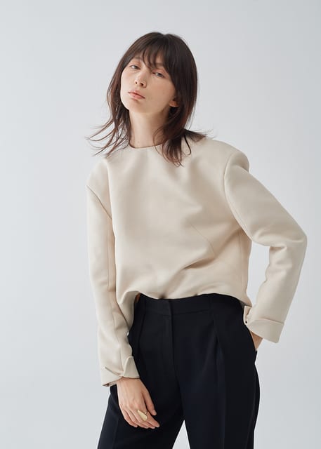 Oversize Back Zip TOP