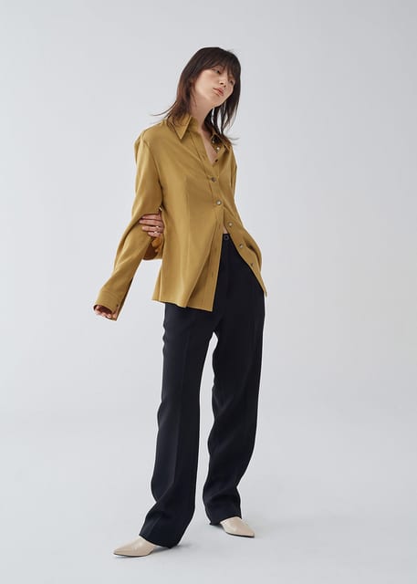 Silky dress Shirt