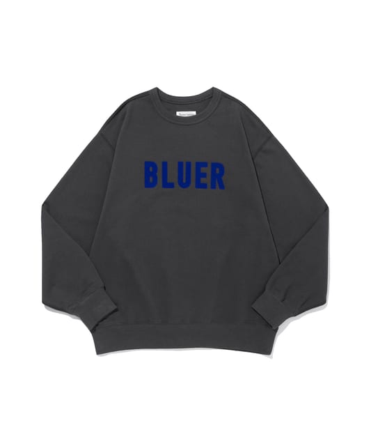 BLUER TEAM SWEATSHIRTS CHARCOAL