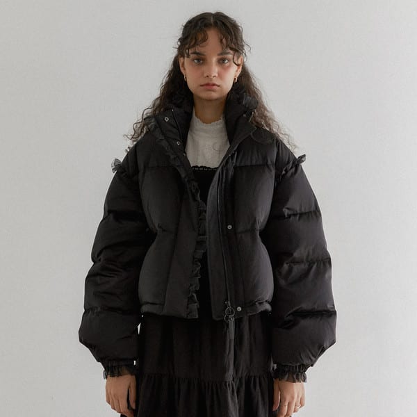 Organic Goose Puffer Shorts Jumper