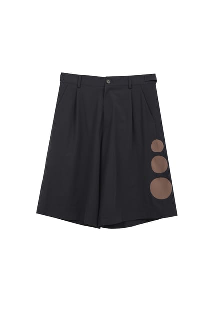 CIRCLES SHORTS(BLK)