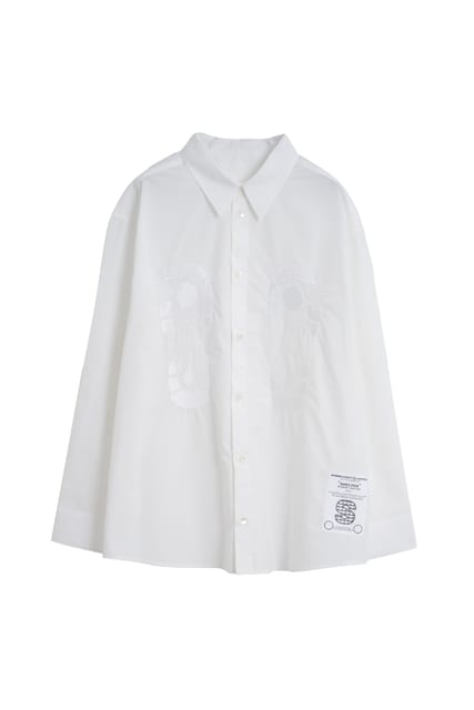 FOOTPRINT SHIRTS (WHITE)