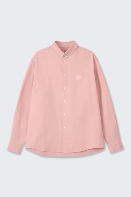 LOGO OXFORD SHIRT AURORA PINK