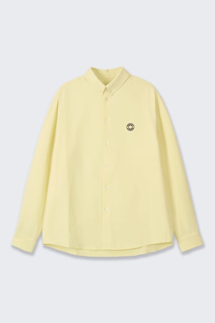 LOGO OXFORD SHIRT AURORA YELLOW