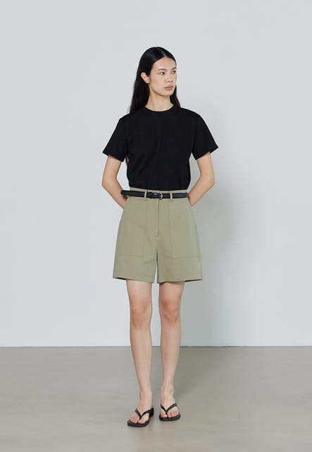 FATIGUE SHORT PANTS - KHAKI