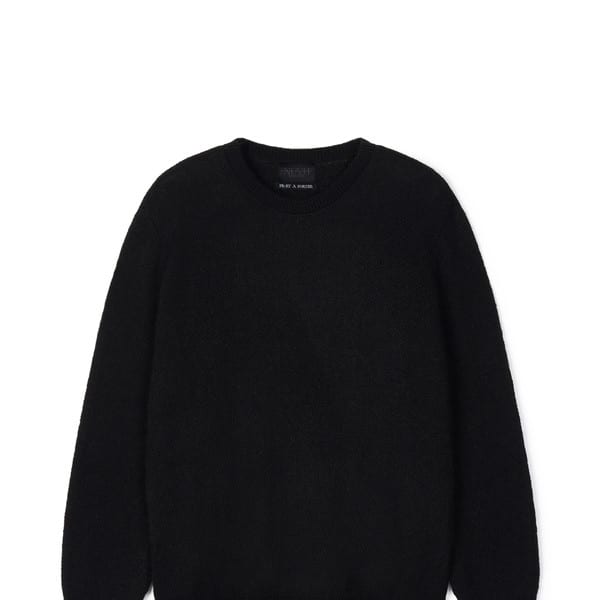 [PR:ET A PORTER] NUYH NEWYORK MOHAIR KNIT (BLACK)