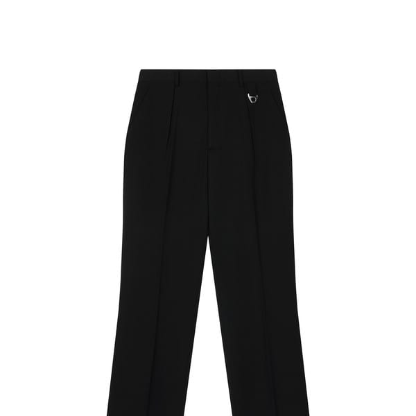[PR:ET A PORTER] PARALLEL TUCK WOOL TROUSERS (2-ver)