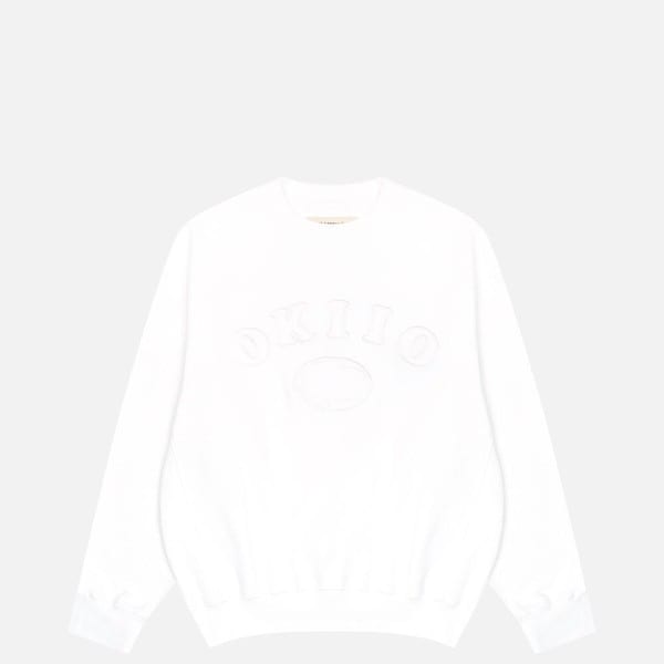 Donna Crewneck Sweatshirt [White]