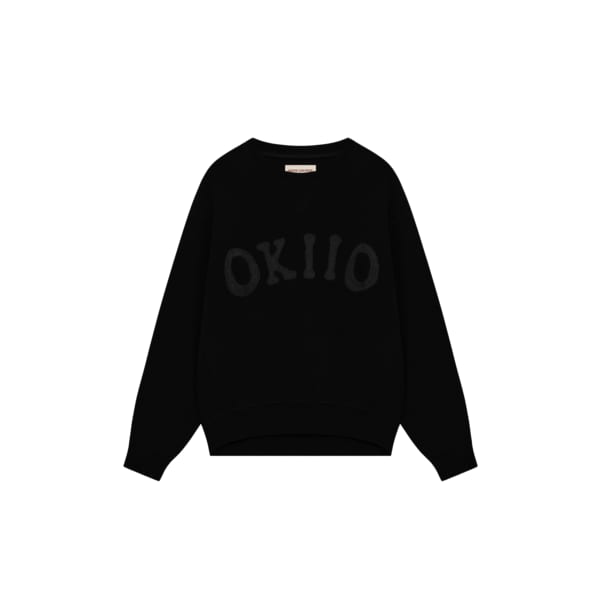 Philip Chain Logo Sweatshirt [Black]