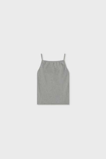 Square-neck Sleeveless M.Grey