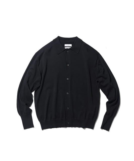 [25SS] Collar Cardigan - Black