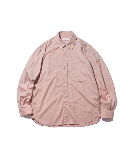 [25SS] Organic Cotton Relaxed Shirts - Salmon