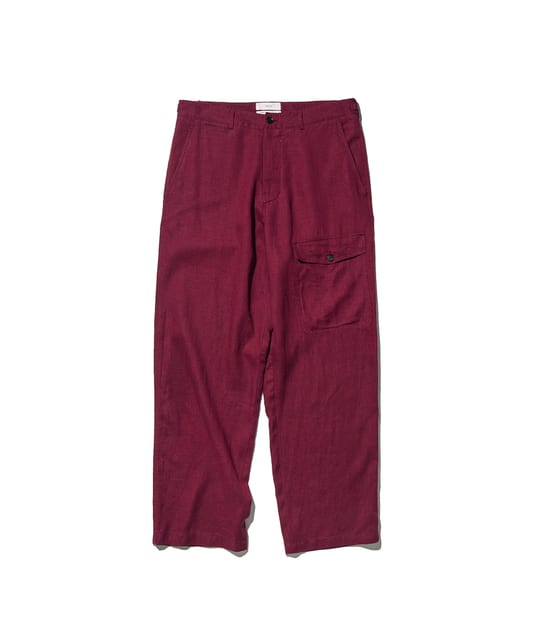 [25SS] Premium Linen Submariner Pants - Wine