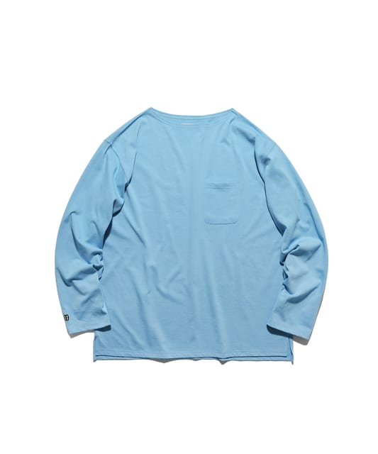 [EXCLUSIVE] Boat Neck Long Sleeve - Sky Blue